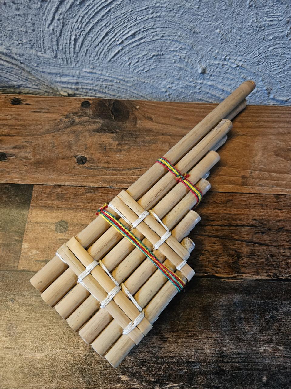 Mooi Bamboe Panfluit - Handgemaakt Muziekinstrument