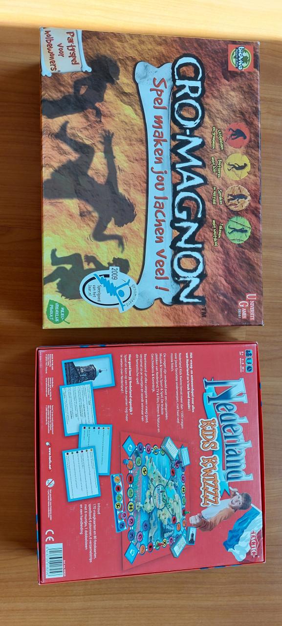 Allerlei spellen te koop