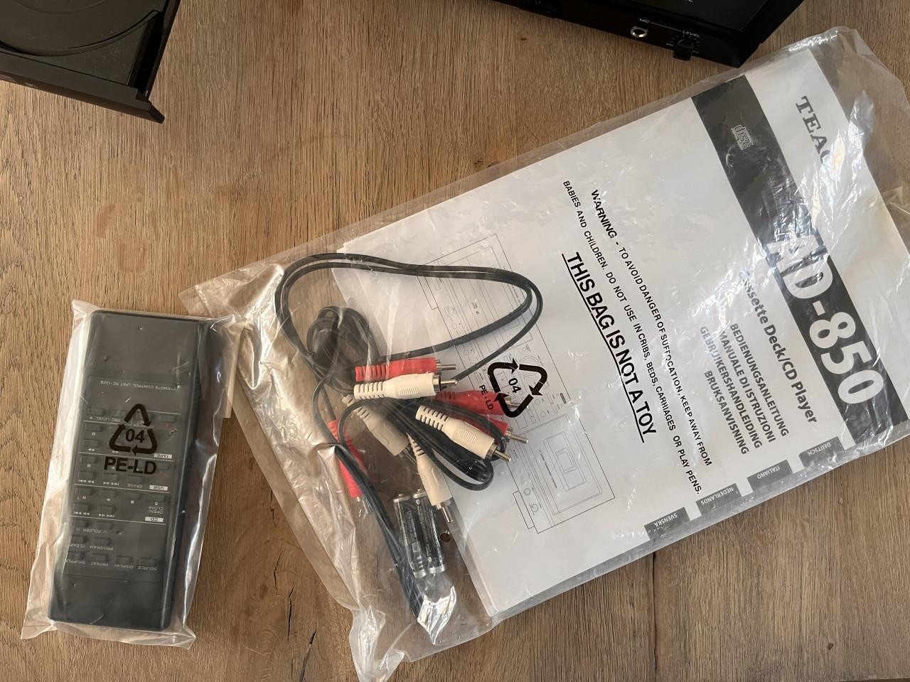 TEAC AD850 zo goed als nieuw
