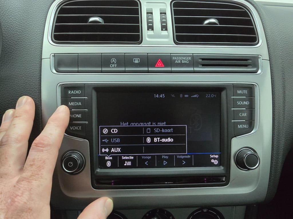 Volkswagen Polo occasion 1.0 bluemotion edition zeer zuinig met carplay rad
