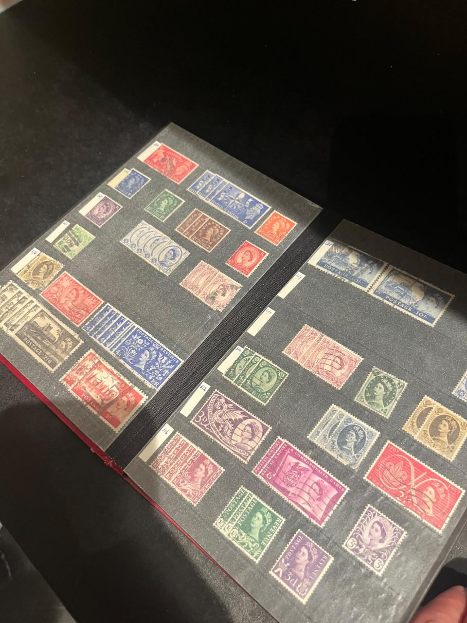 Klein album Engeland (en wat gebieden) waaronder heel oud