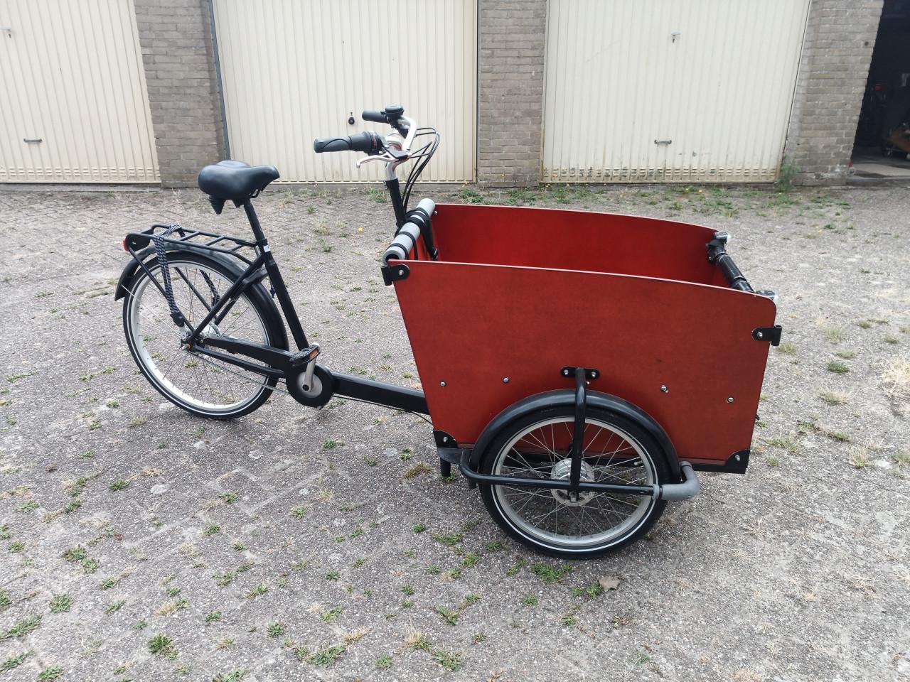 Gekeurde Babboe Bakfiets z.g.a.n