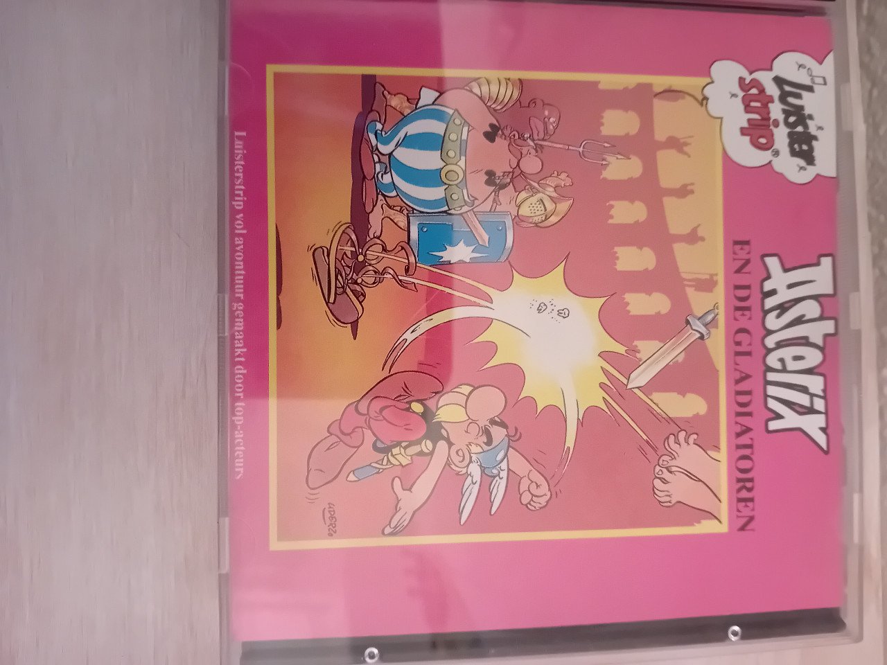 Luister strips Asterix en Obelix