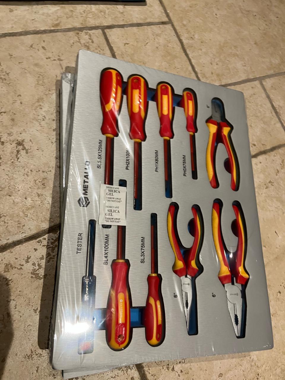 Nieuw gereedschapset