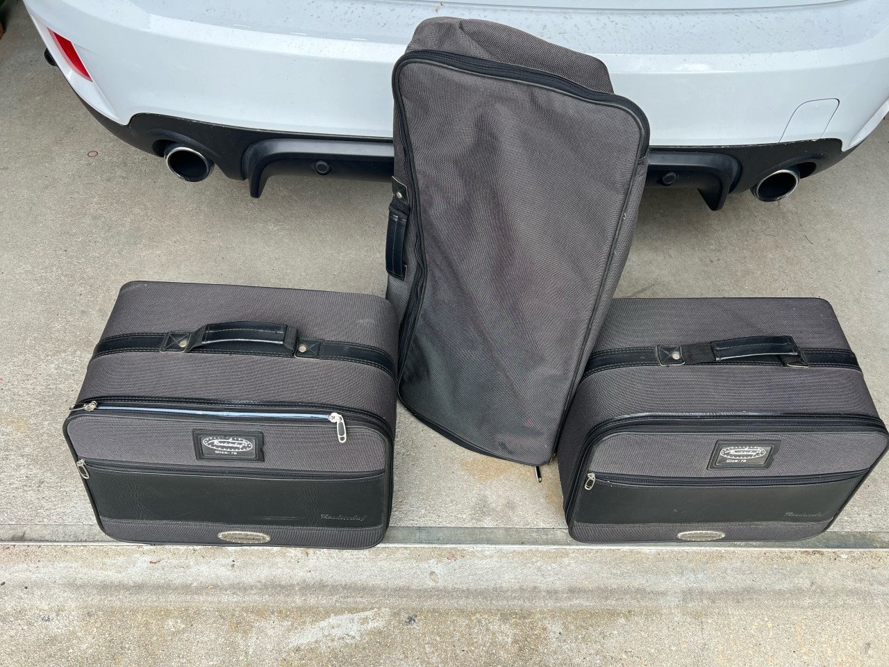 Te koop bmw z3 roadster bagster kofferset