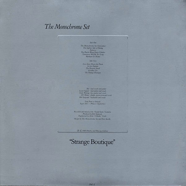 Lp The Monochrome Set