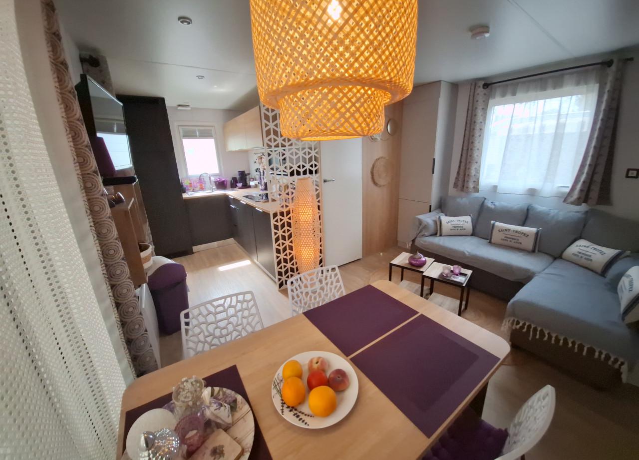 Zeer mooie mobilhome te huur aan de Middellandse Zee in Frankrijk