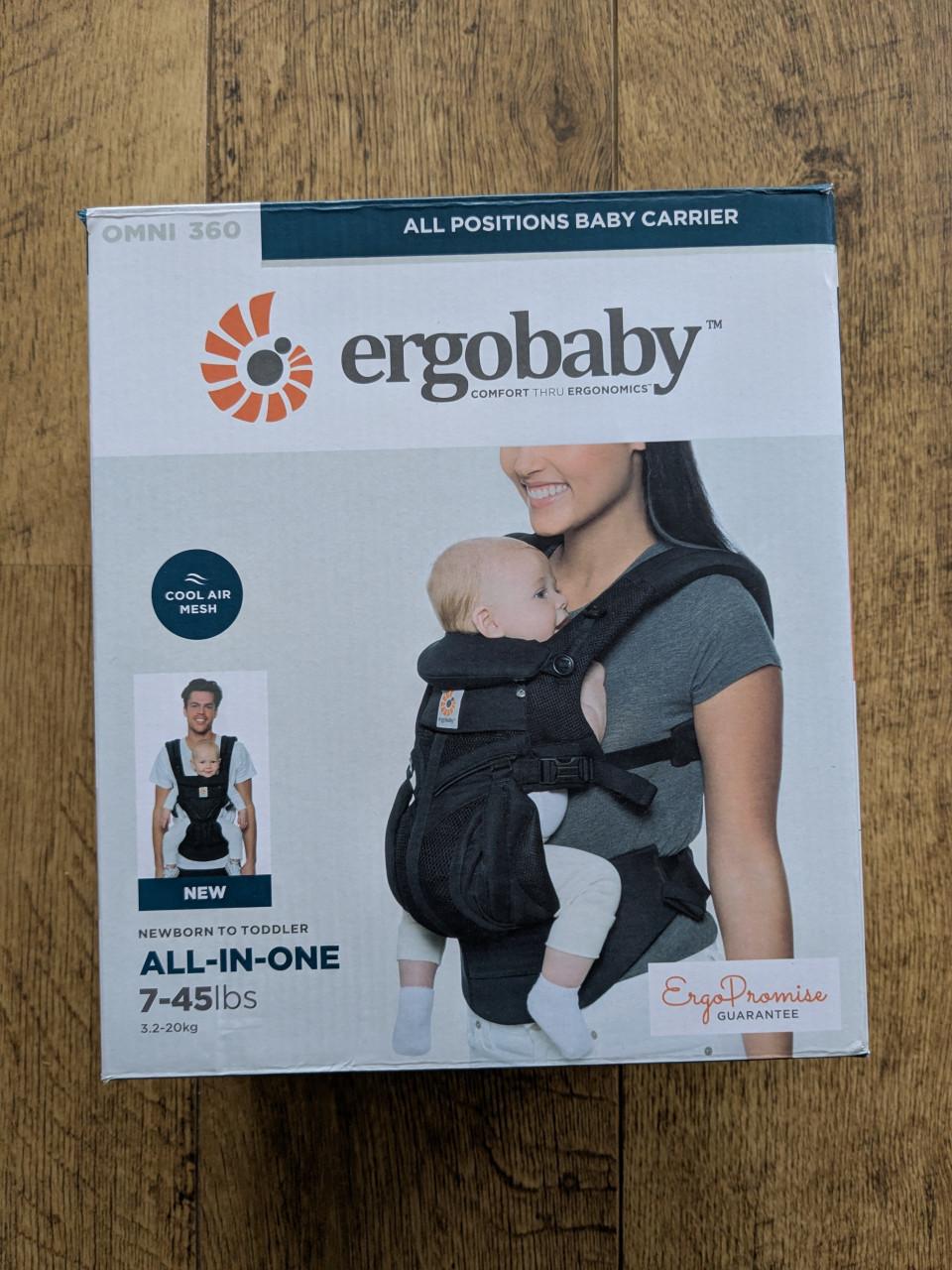 Ergobaby omni 360 zwart