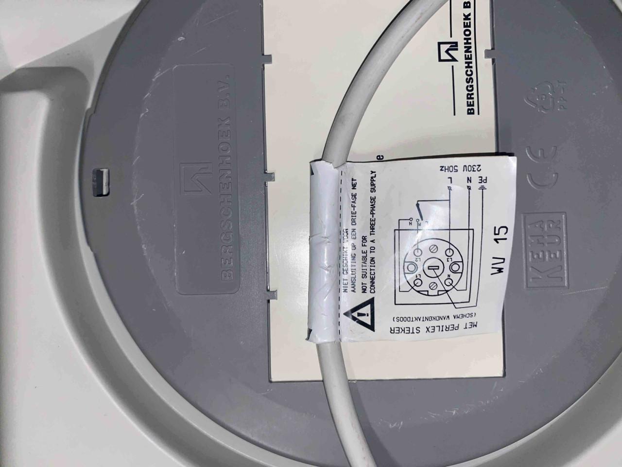 Mechanische ventilatie-unit Bergschenhoek WV15 (perilex)