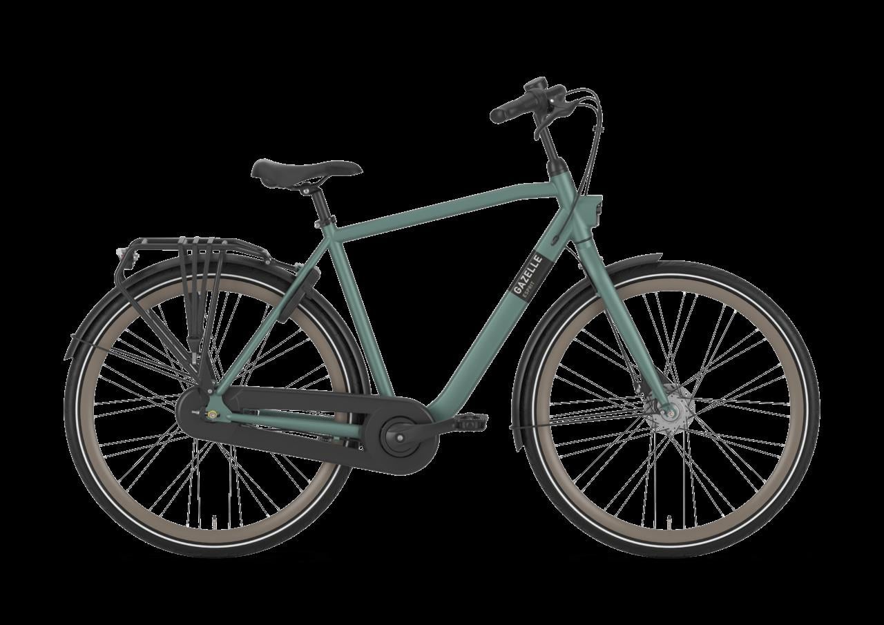 De Gazelle Esprit RN/C3/C7 vederlichte robuuste stadsfiets en schoolfiets