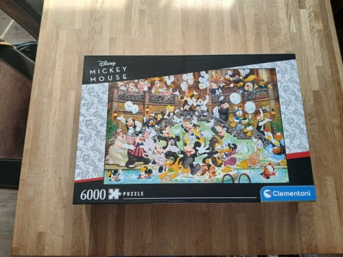 Disney mickey mouse puzzel 6000 stukjes