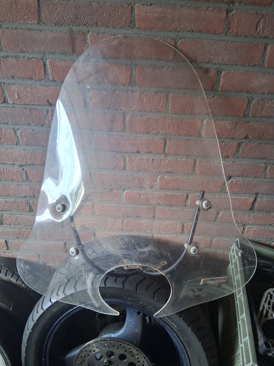 Scooter windscherm