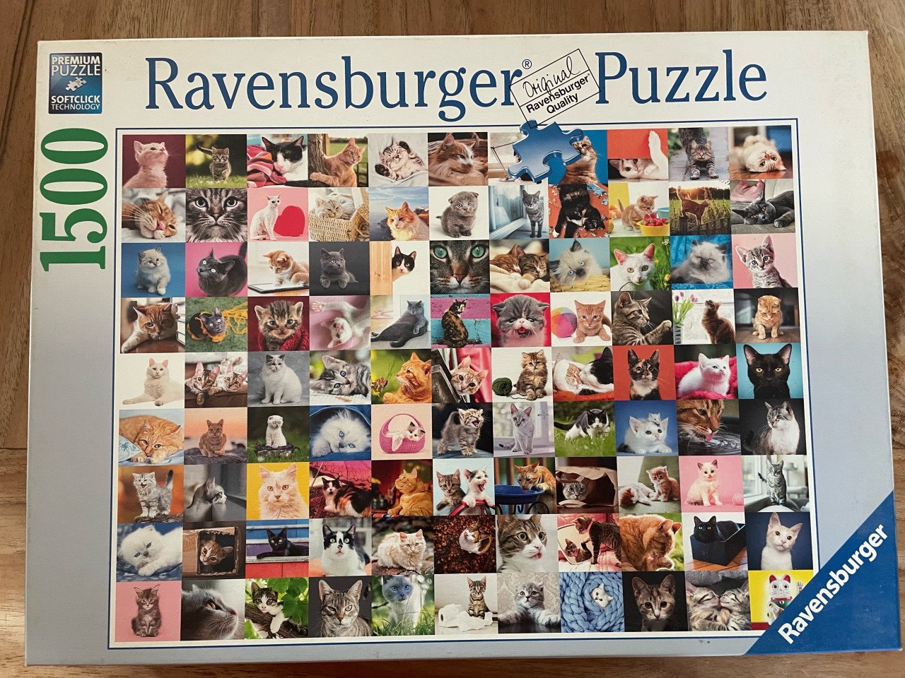 Puzzels 1000 stukjes. in 1 koop.