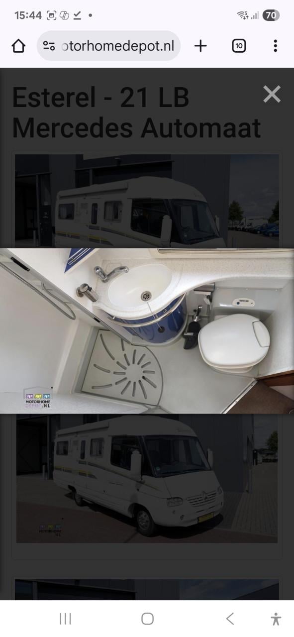 Mercedes estarel camper CDI 316 uit 2003