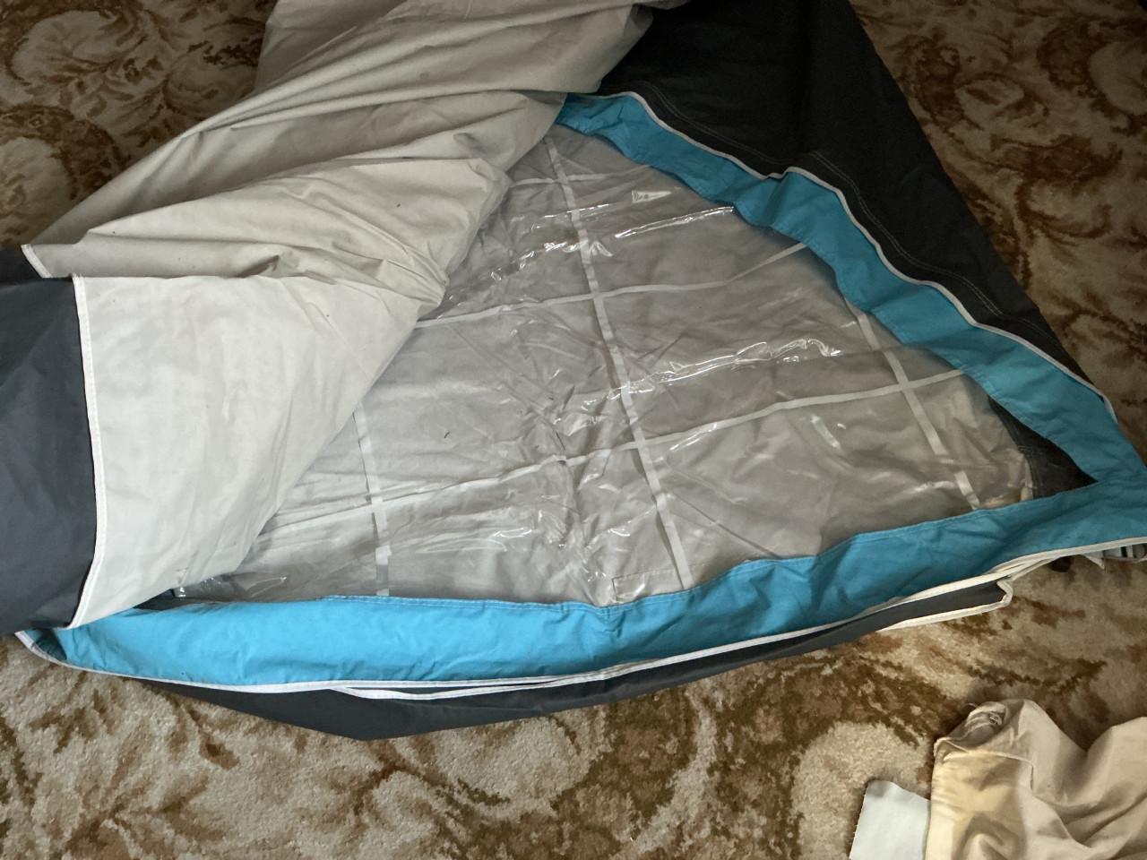 Panoramaluifel voor aan de caravan. maat 8