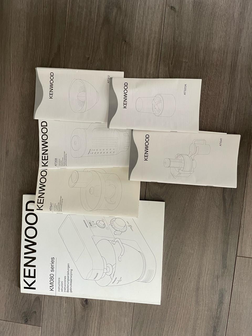 Kenwood Cooking Chef KM080 compleet + veel accessoires – ongebruikt