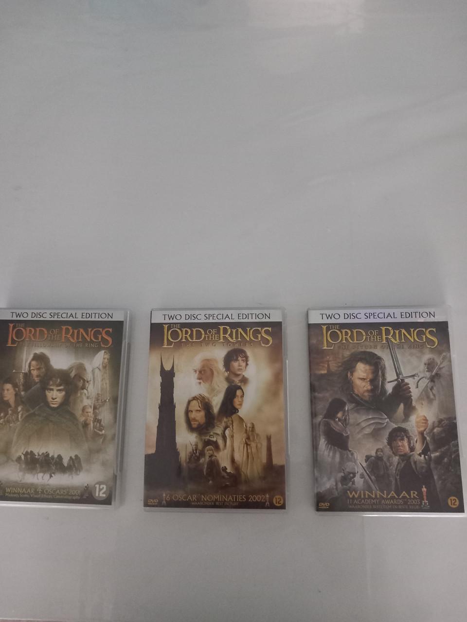 Dvd's Lord of the Rings ( trilogie)