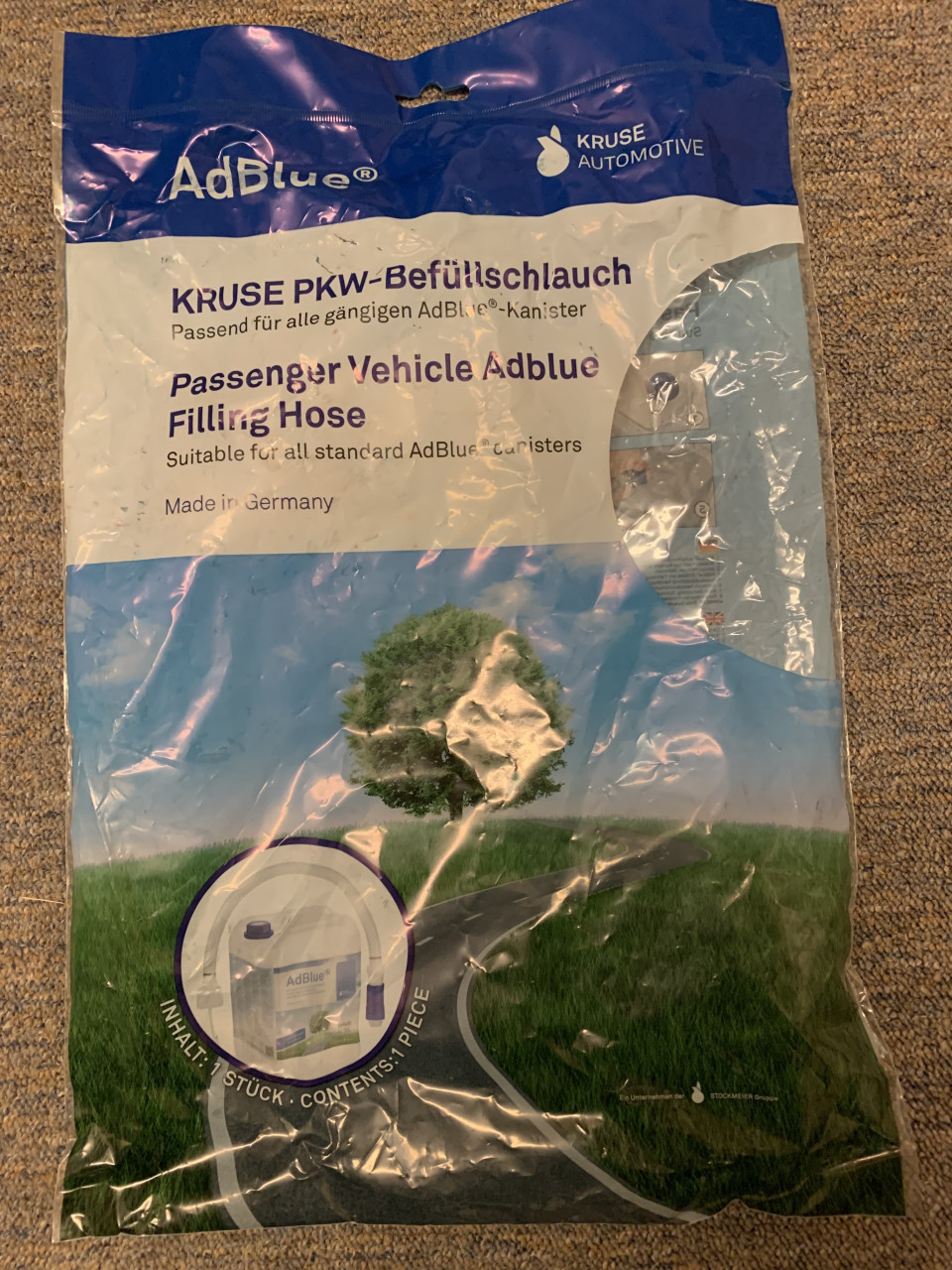 Vulslang voor AdBlue