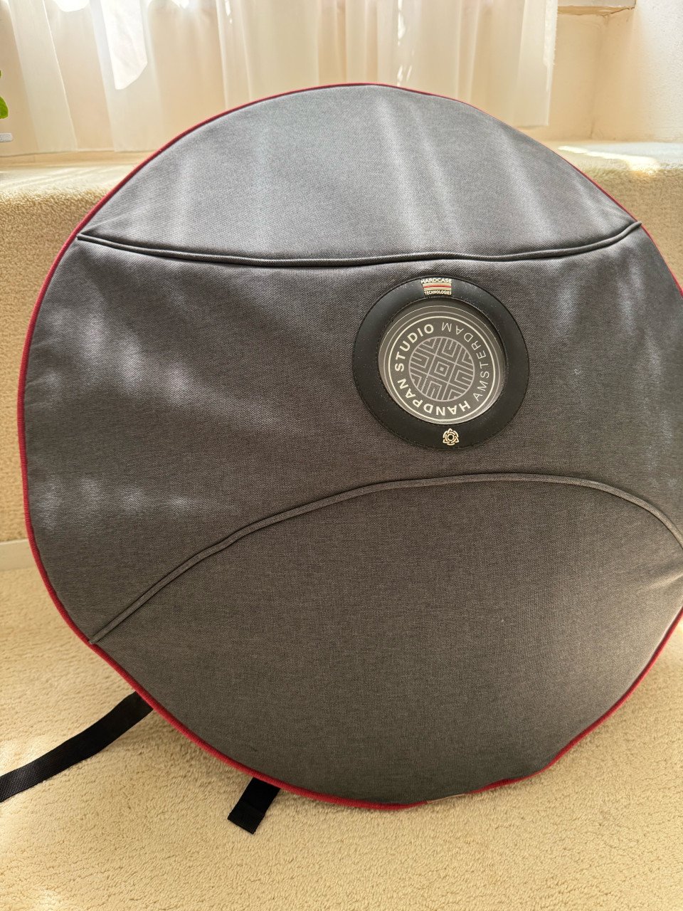 Handpan D-kurd van Handpan Studio incl tas + koord