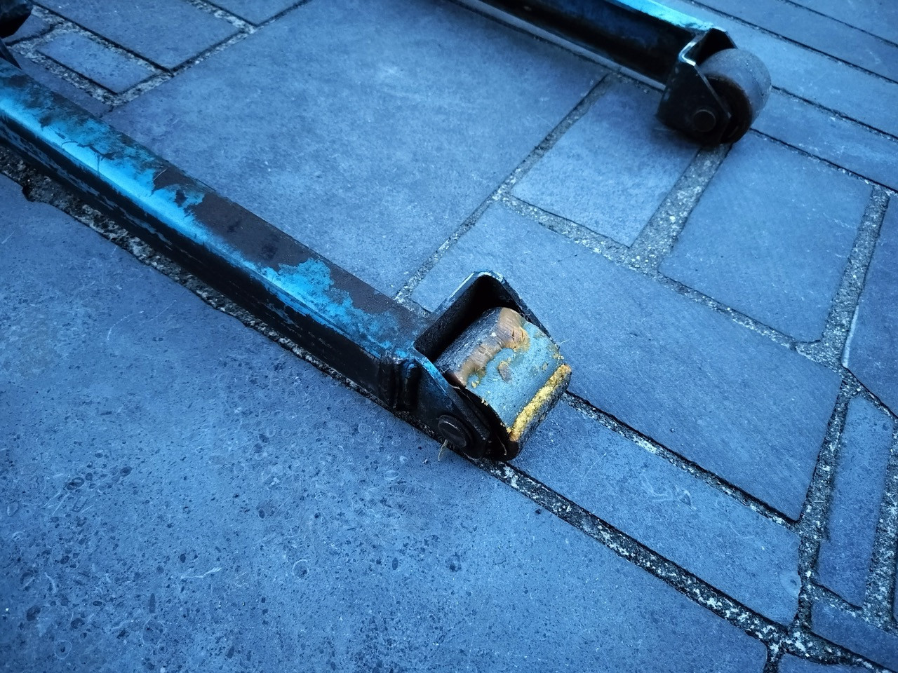 Hydraulische heftafel 150 kg - verrijdbaar