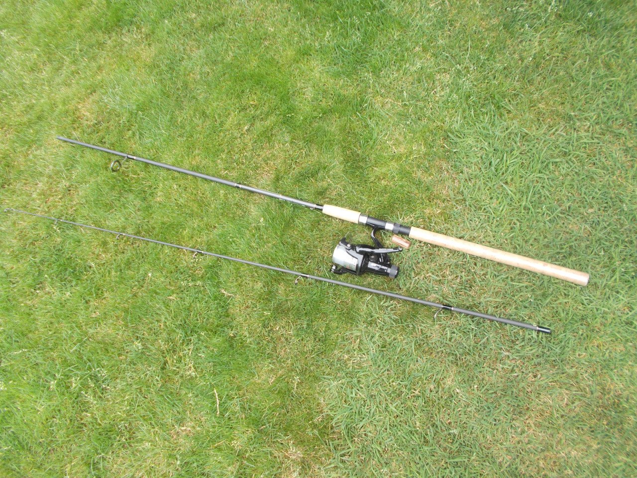 Spinhengel + molen voor roofvissen :GERESERVEERD