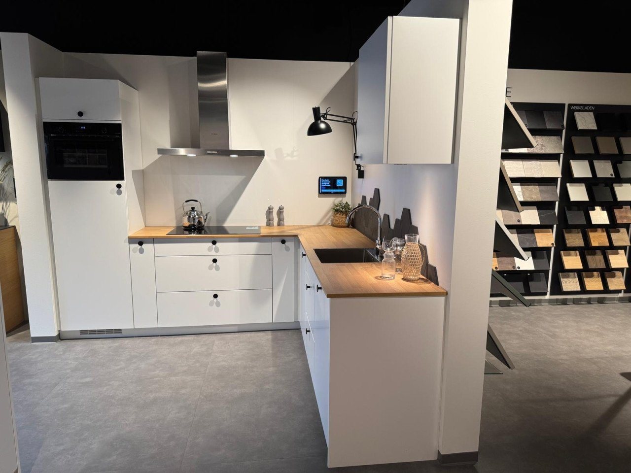 HOEK KEUKEN KVIK VEDA WHITE