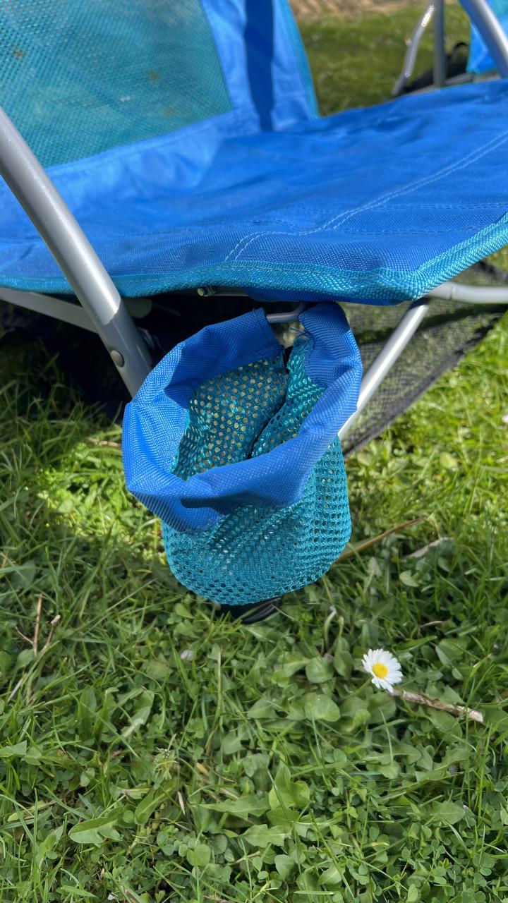 2 Coleman Low Sling strandstoelen