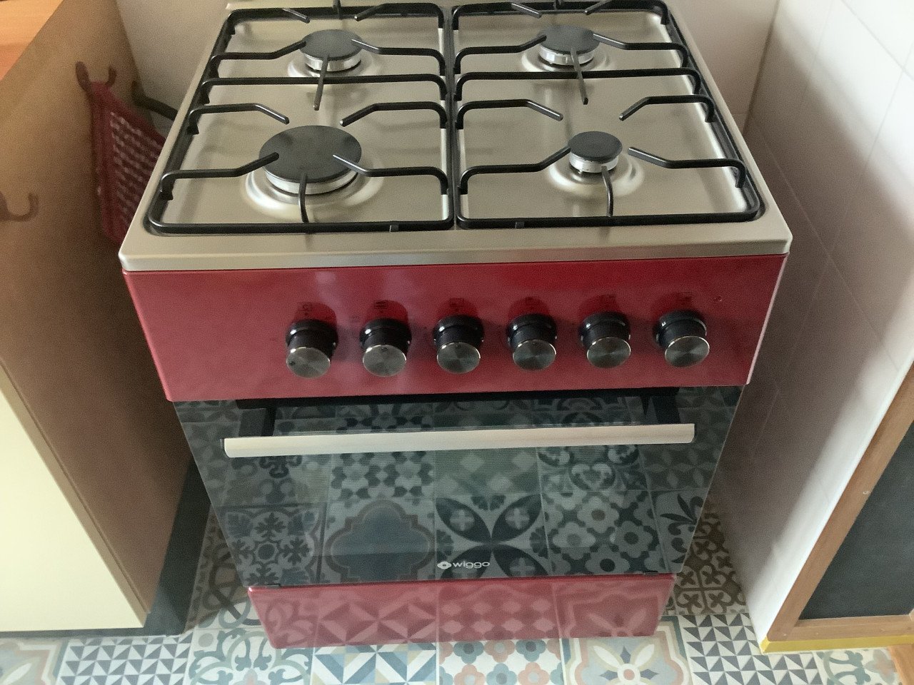 Gasfornuis en afzuigkap