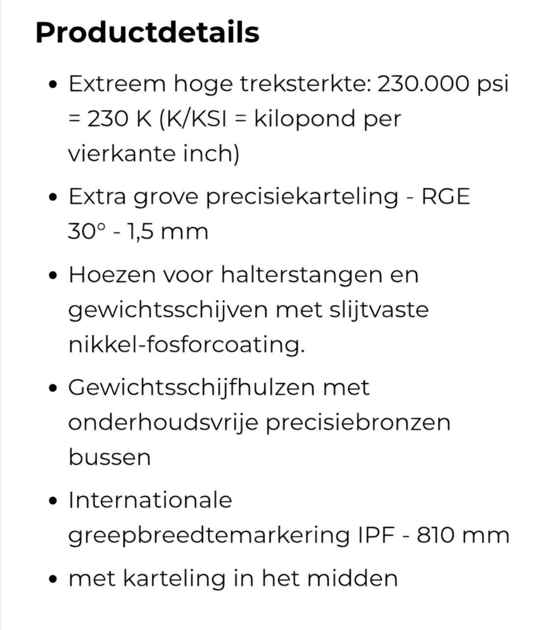 Complete halterbank set met halterstang en gewichten