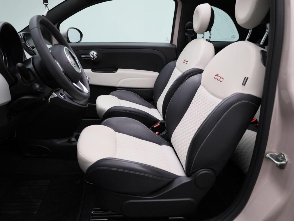 Fiat 500 C 1.0 hybrid star | cabrio | half-leder | navigatie | climate cont