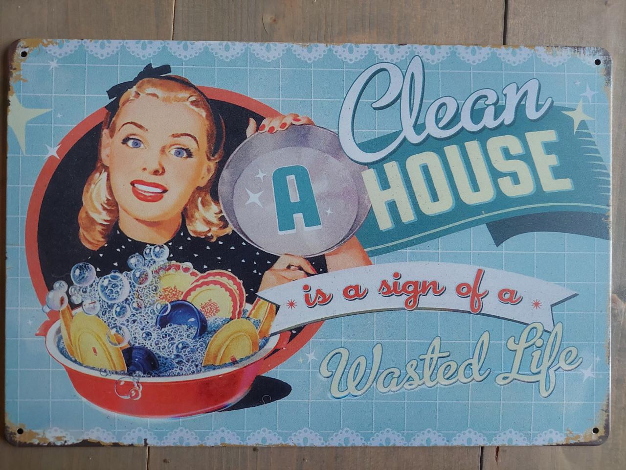 NIEUWE Metalen tekstborden, MOEDERDAG TIP