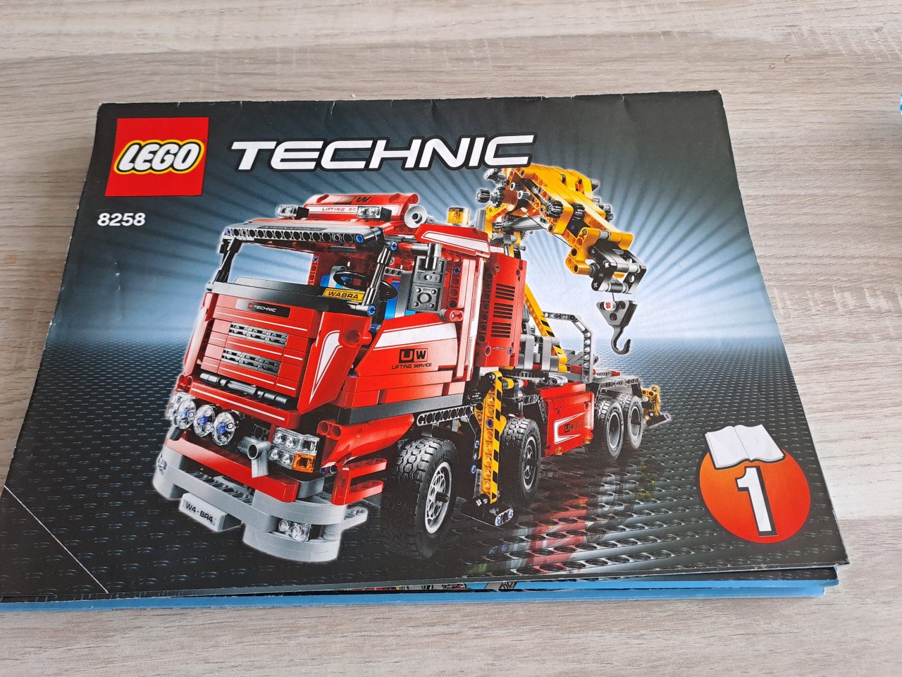Lego technic kraantruck 8258