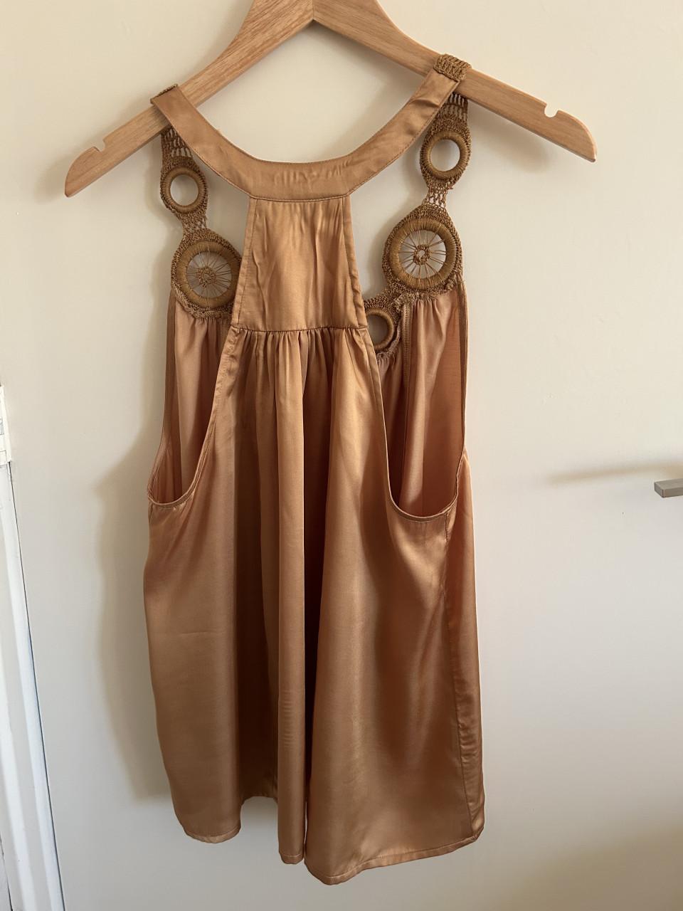 Summum goudkleurige top - maat 42 - nieuw