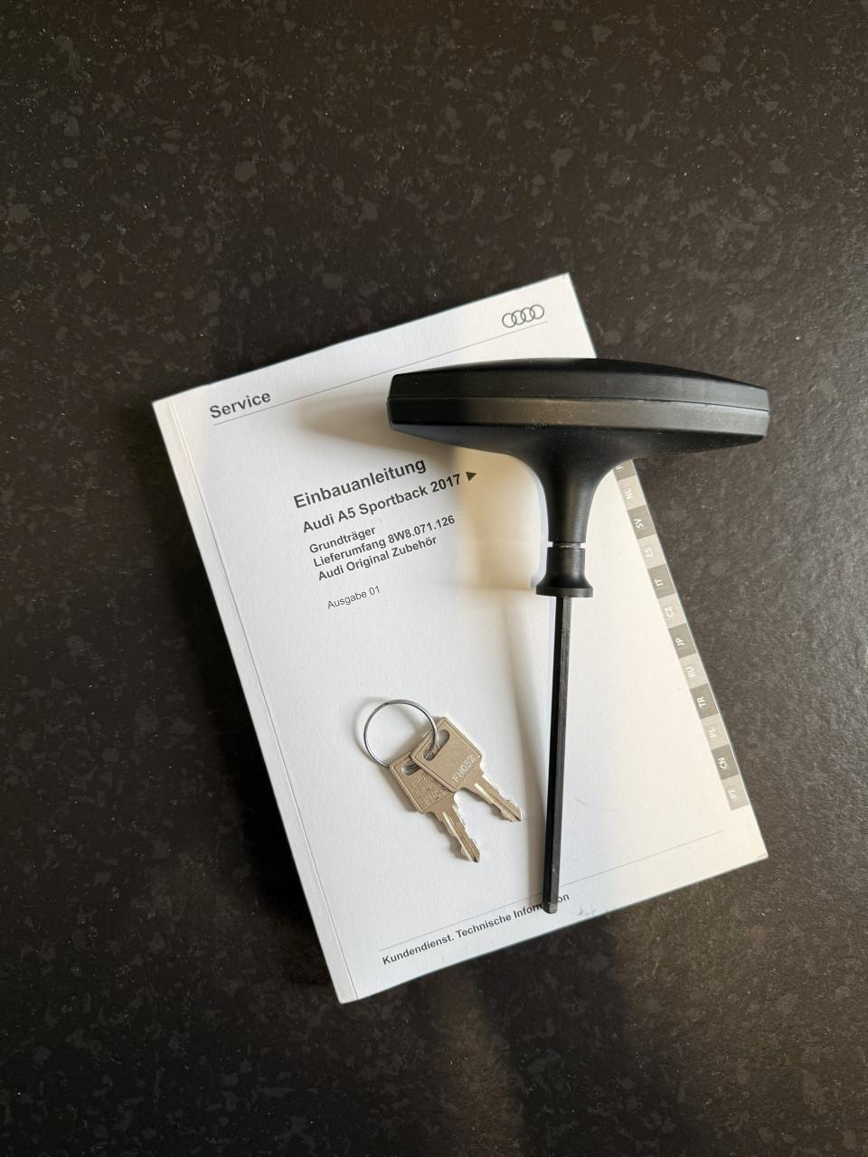 Dakdragers Audi A5 Sportback 8W 2017 - 2023