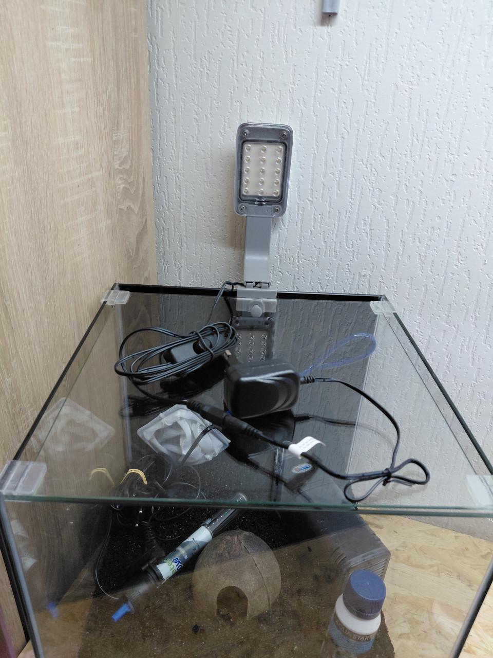 Mooi nano aquarium nieuwstaat