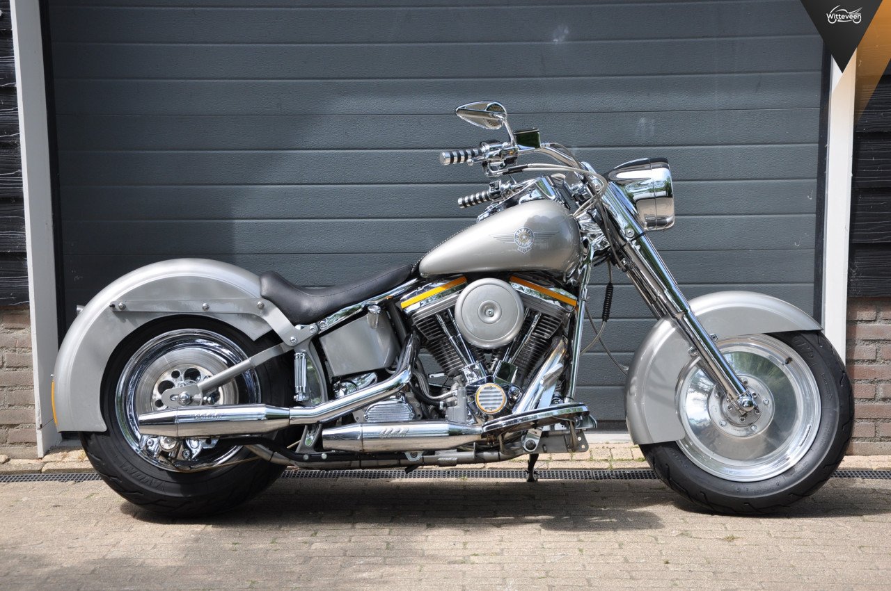 Harley-Davidson FLSTF Fatboy Grey Ghost special