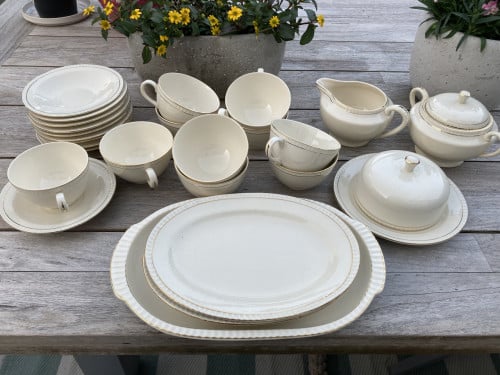 Servies Boch Made in belgium