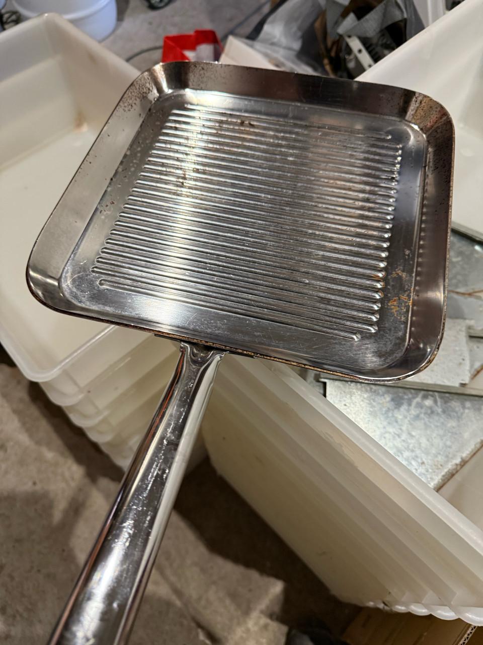 Braadslede plus bakpan van het topmerk demeyere