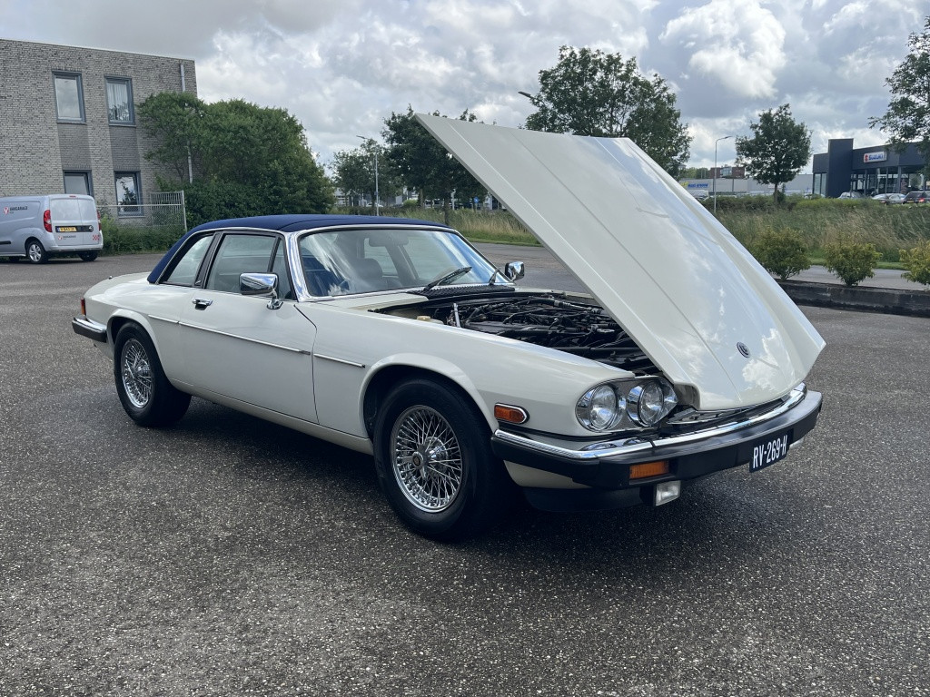 Jaguar Xj xjs-c 5.3 v12 targa met zeldzame hardtop