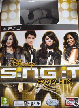 PS3 Sing it disney party hits microphone
