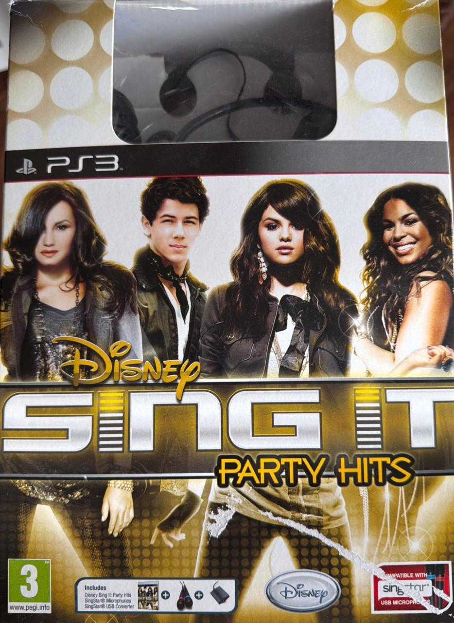 PS3 Sing it disney party hits microphone