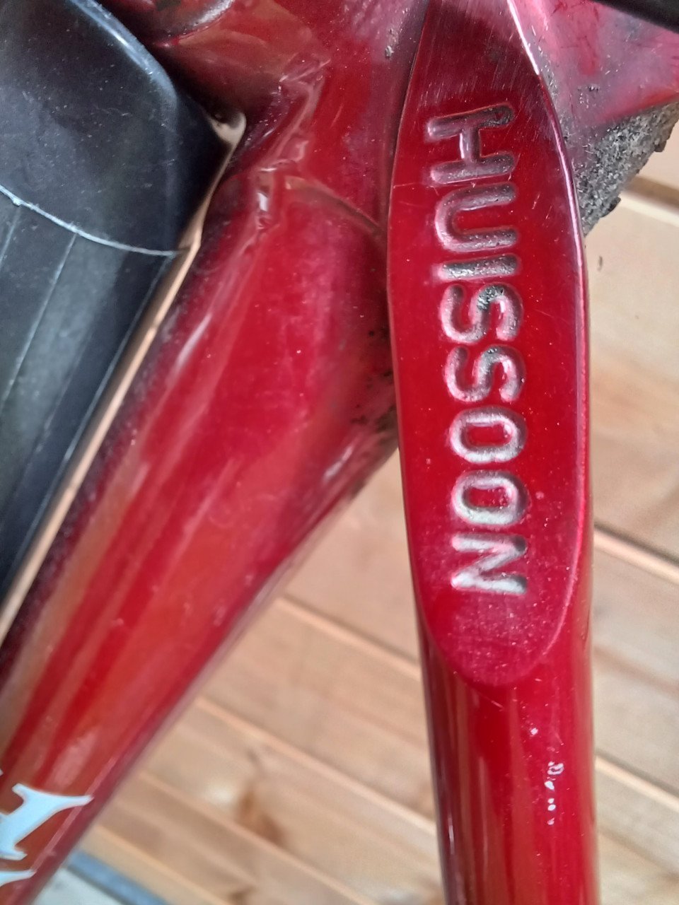 Huissoon racefiets stalen frame