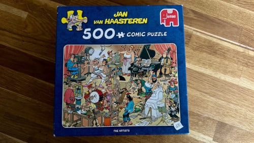 Puzzel van Haasteren The Artist 500 stukjes