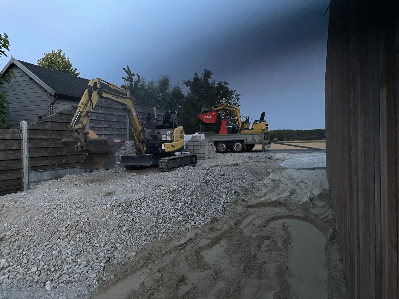 Minigraver werkzaamheden