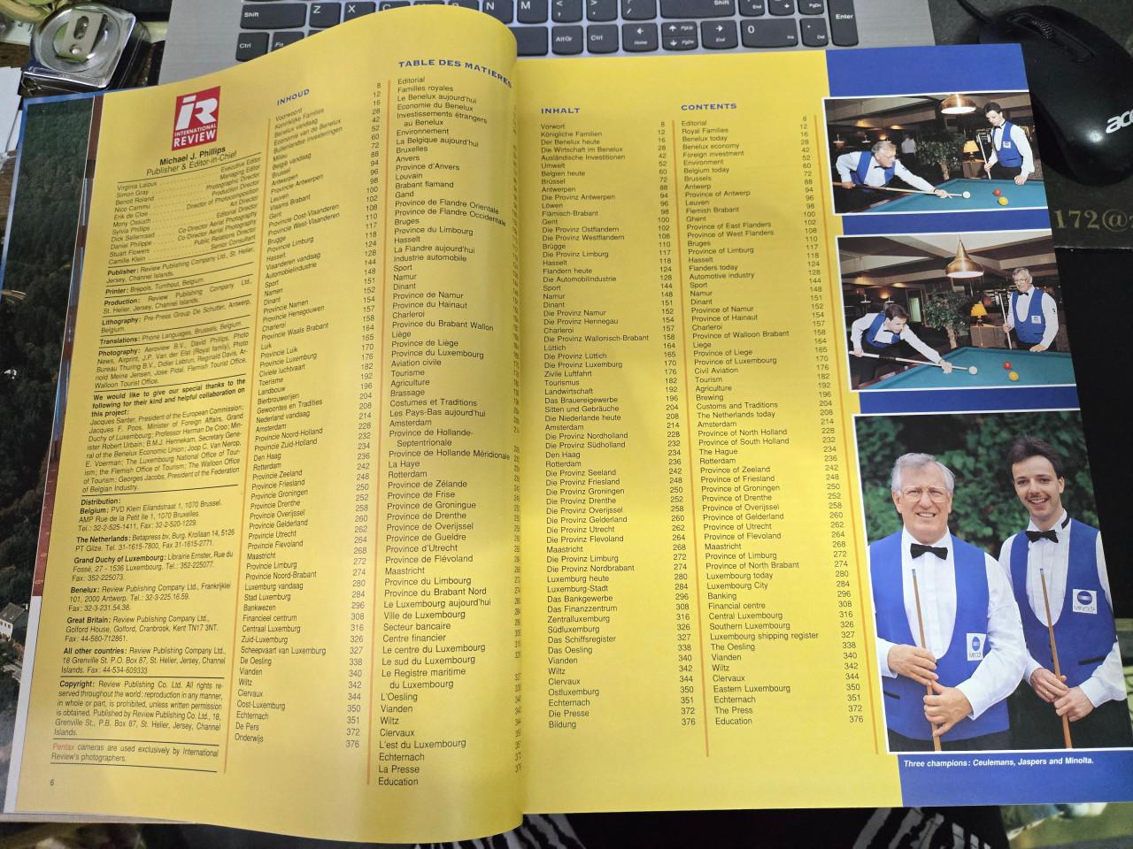 Boek: Bestemming Benelux 1e druk 1994