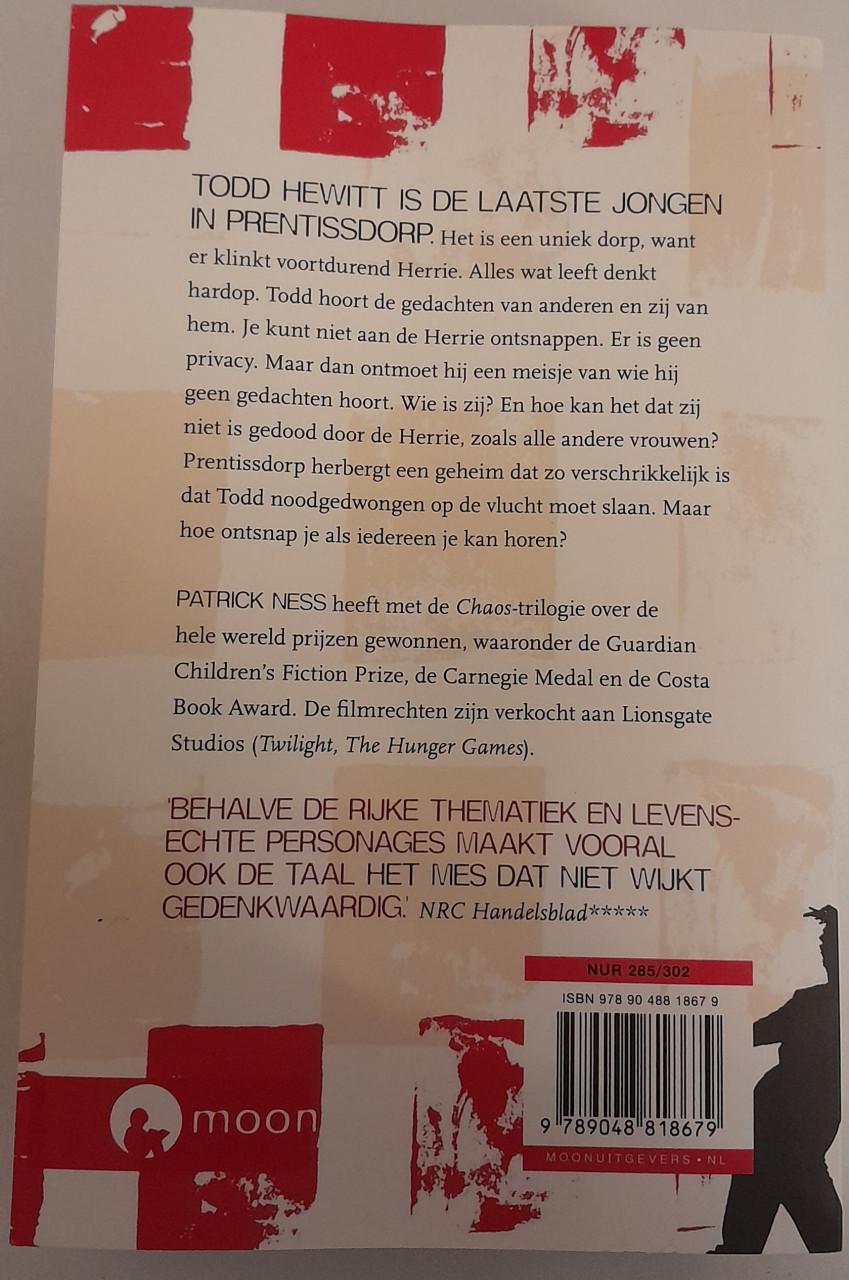 Patrick Ness - De Chaos Trilogie, Het mes dat niet Wijkt.