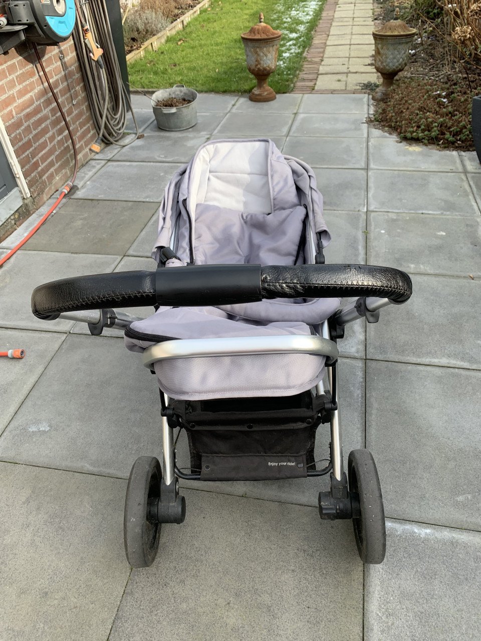 Qute kinderwagen/buggy/voetenzak/regenhoes