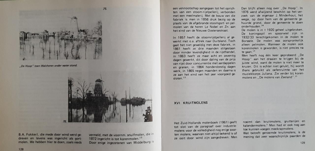 Molens in Middelburg, geschiedenis der plaatselijke molens ...