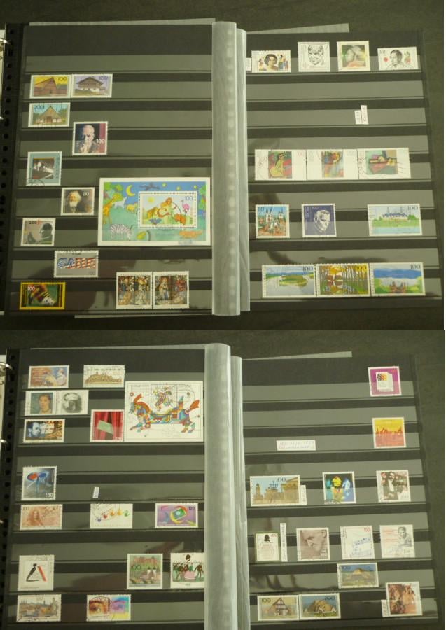 Duitsland postzegel verzameling 1982-2006 in klapper