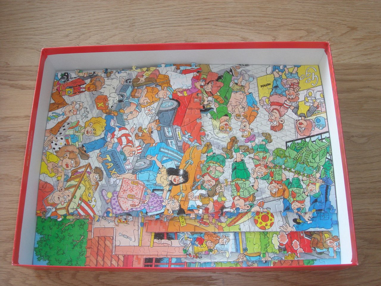 Complete Jan van Haasteren puzzel 50 jaar gezellig anders Xenos